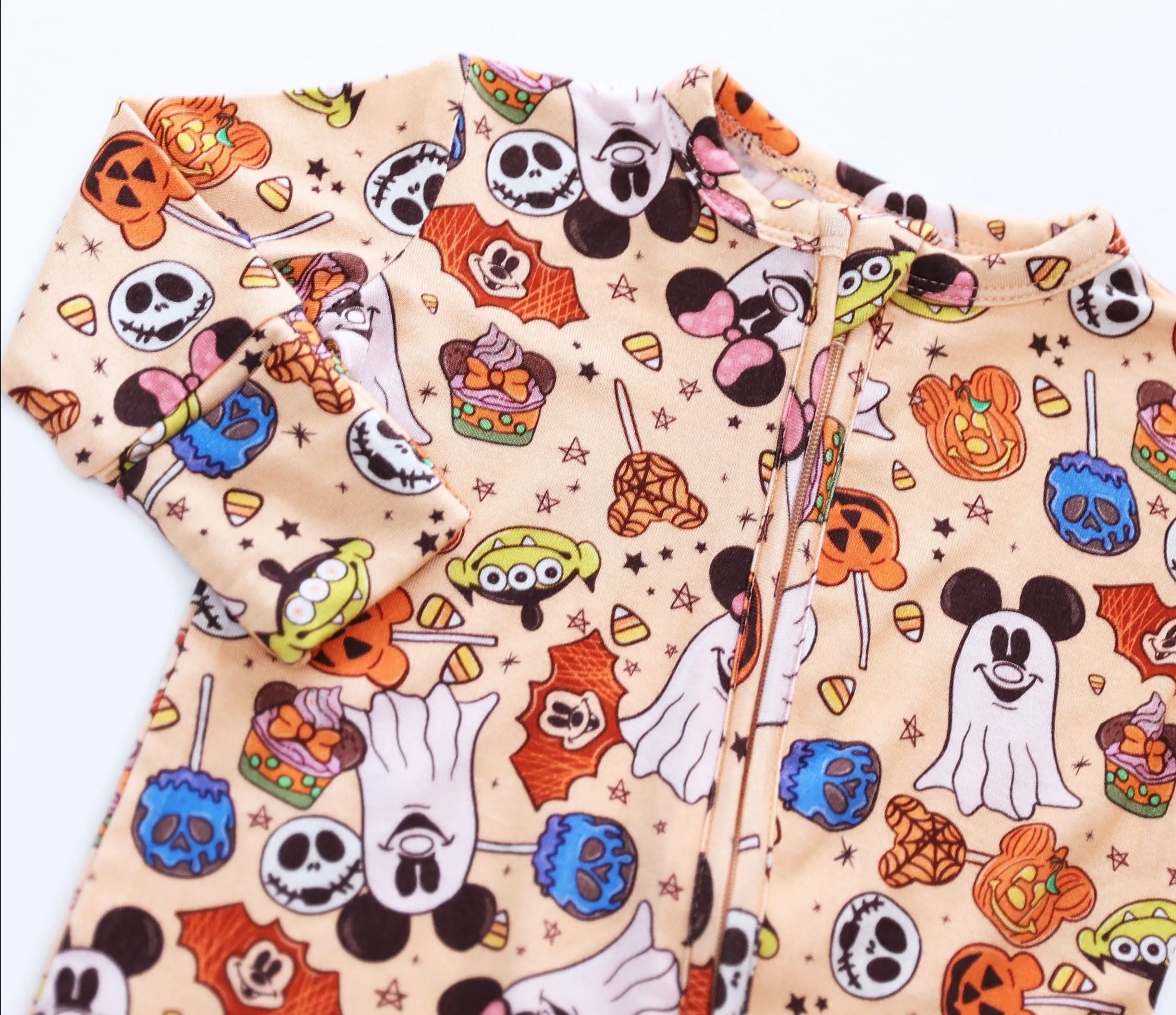 A Little Batty Mini Boo - Bamboo Zippy Romper