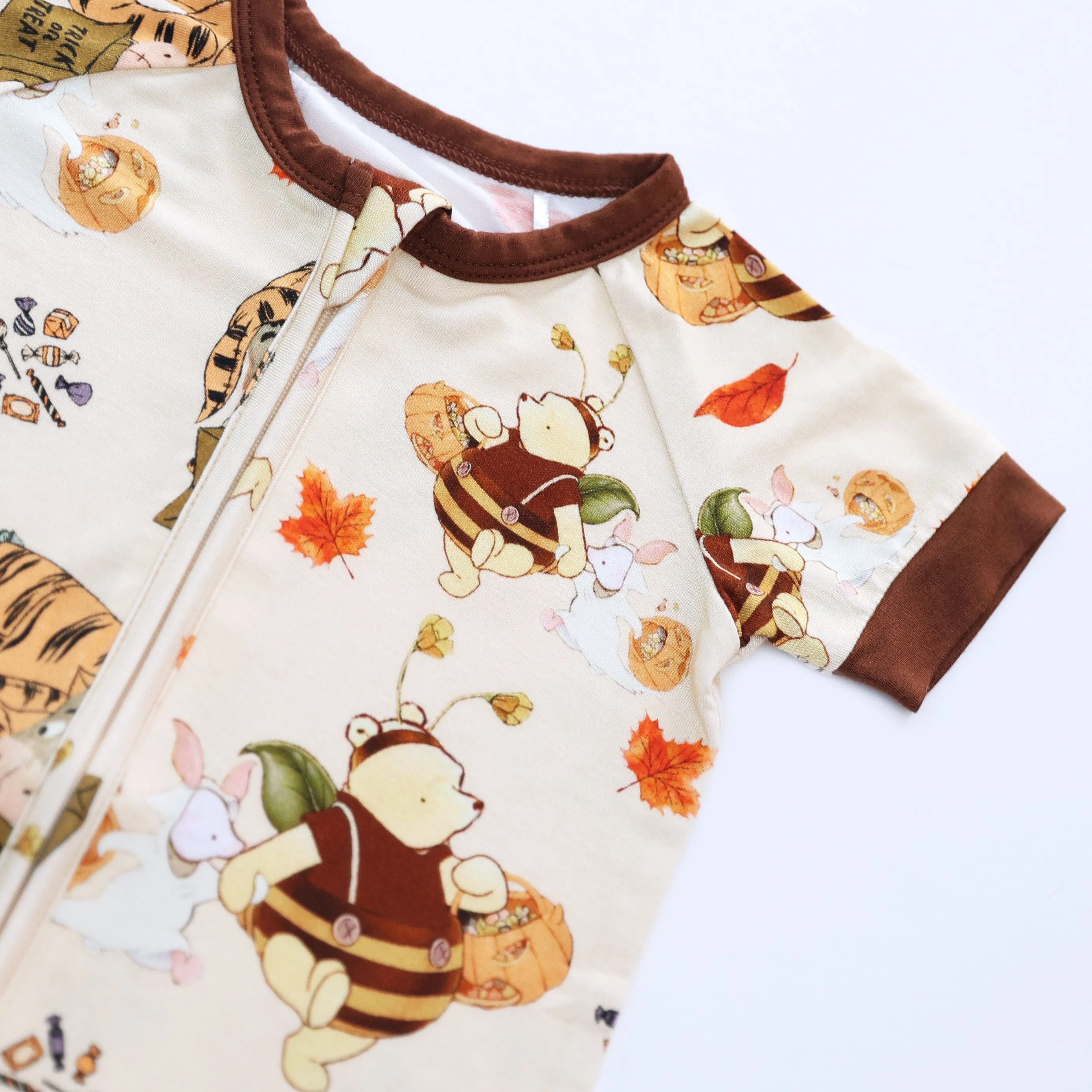 A Little Batty Winnie the Boo - Bamboo Shorty Romper
