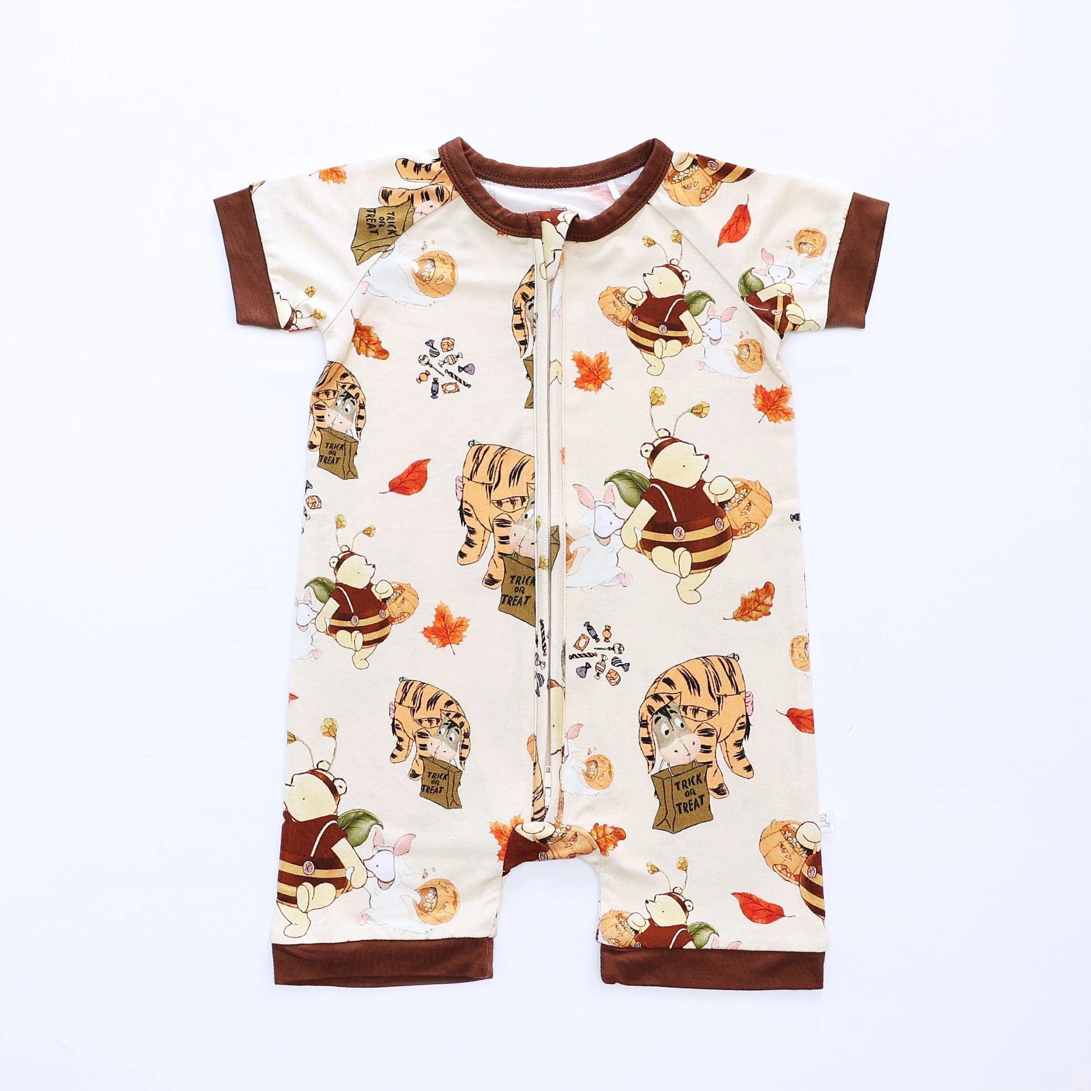A Little Batty Winnie the Boo - Bamboo Shorty Romper