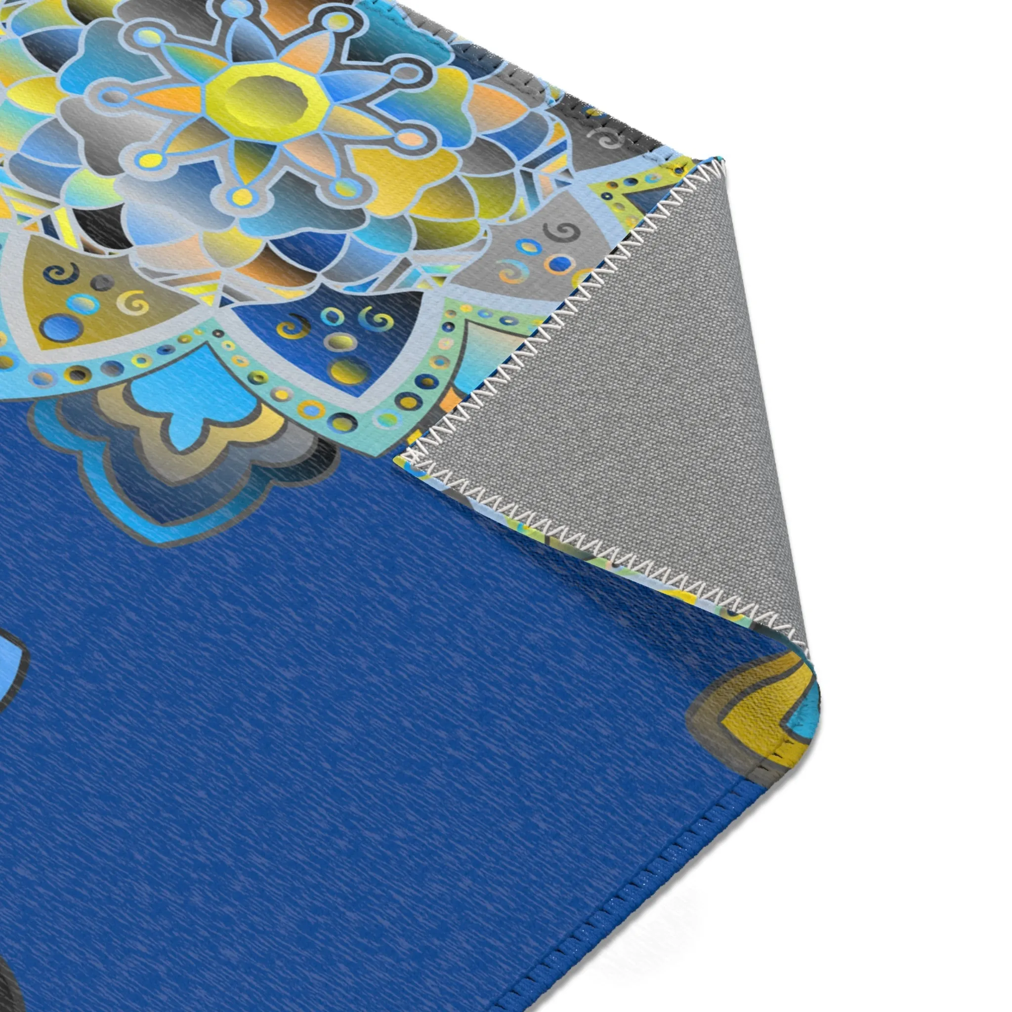 Area Rugs Featuring Hand-Drawn Mandala Designs
