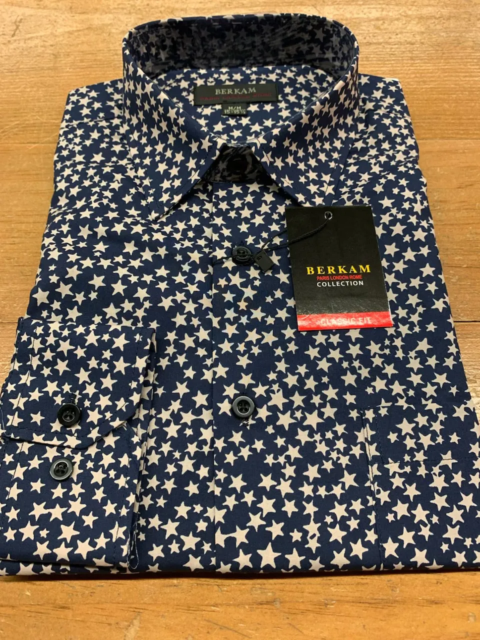 BERKHAM L/S SPORT SHIRT CLASSIC FIT
