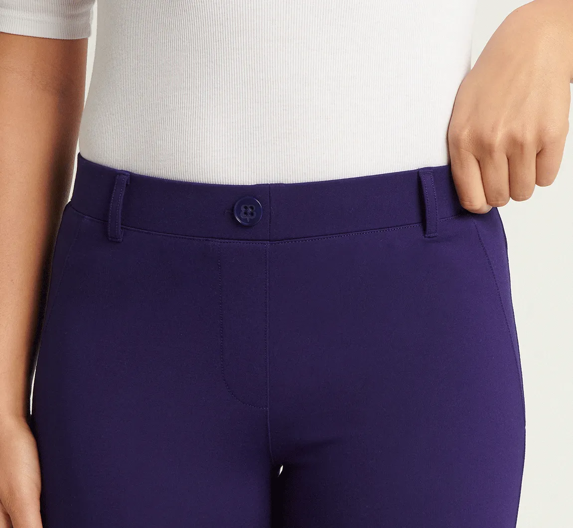 Boot-Cut | Two-Pocket Dress Pant Yoga Pants (Concord)