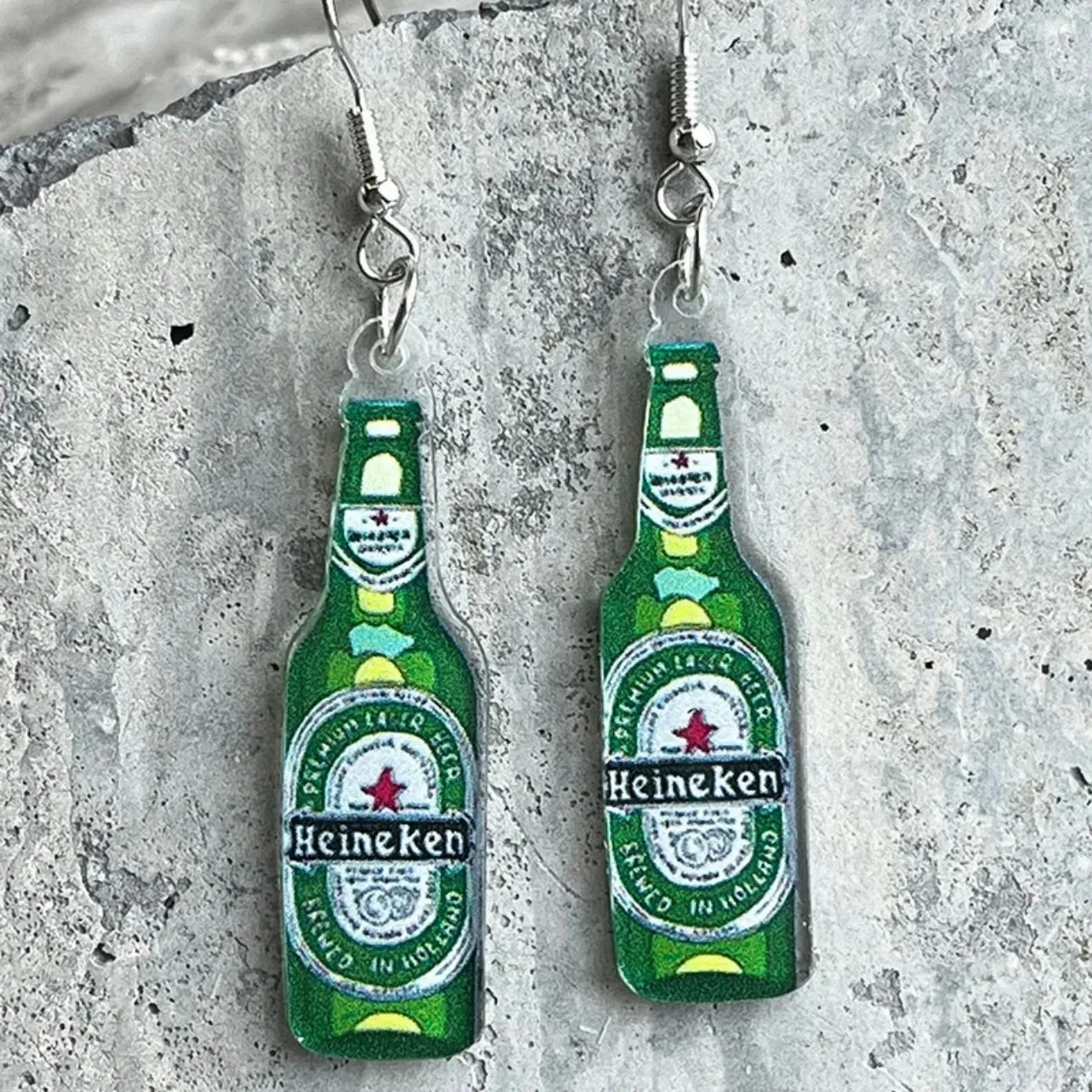 Cocktail Earrings - Happy Hour, Wine Earrings, Booze Earrings, Bachelorette Earrings, Bachelorette Accessories, Drink Earrings
