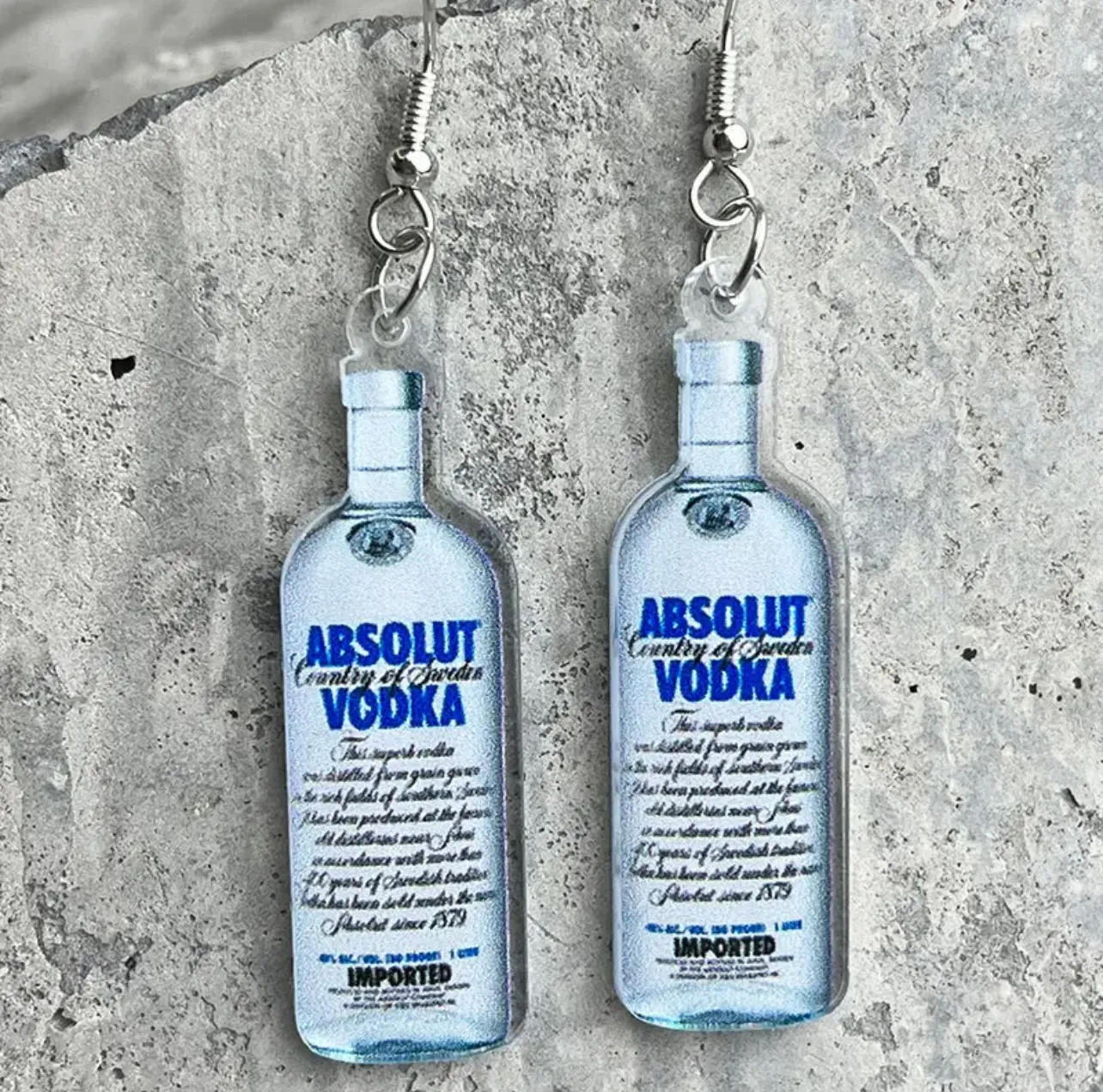 Cocktail Earrings - Happy Hour, Wine Earrings, Booze Earrings, Bachelorette Earrings, Bachelorette Accessories, Drink Earrings