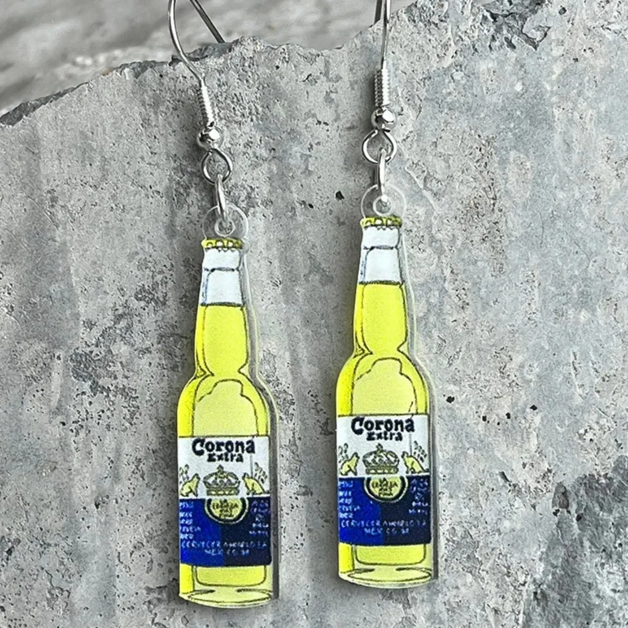 Cocktail Earrings - Happy Hour, Wine Earrings, Booze Earrings, Bachelorette Earrings, Bachelorette Accessories, Drink Earrings
