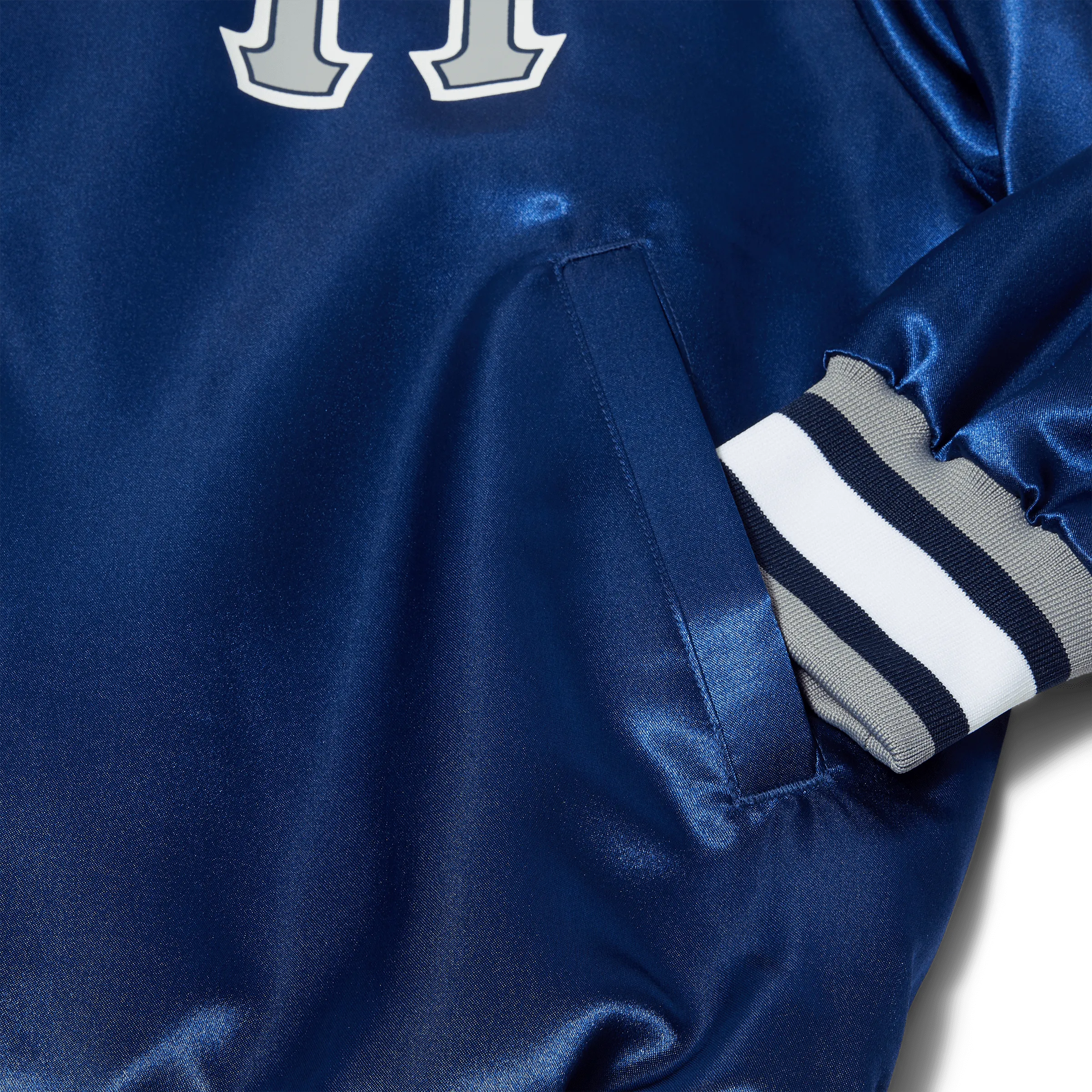 Crackerjack Satin Baseball Jacket