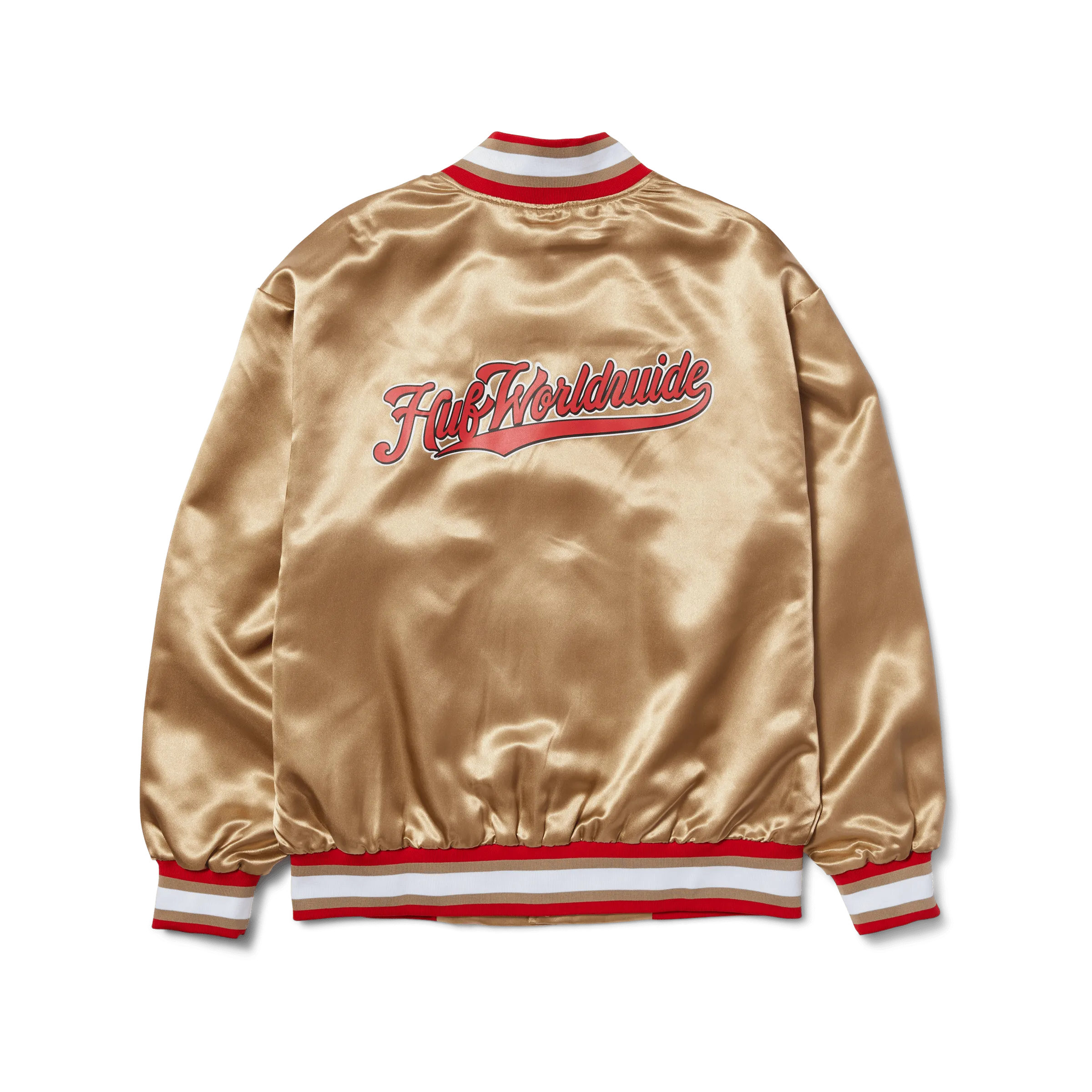 Crackerjack Satin Baseball Jacket