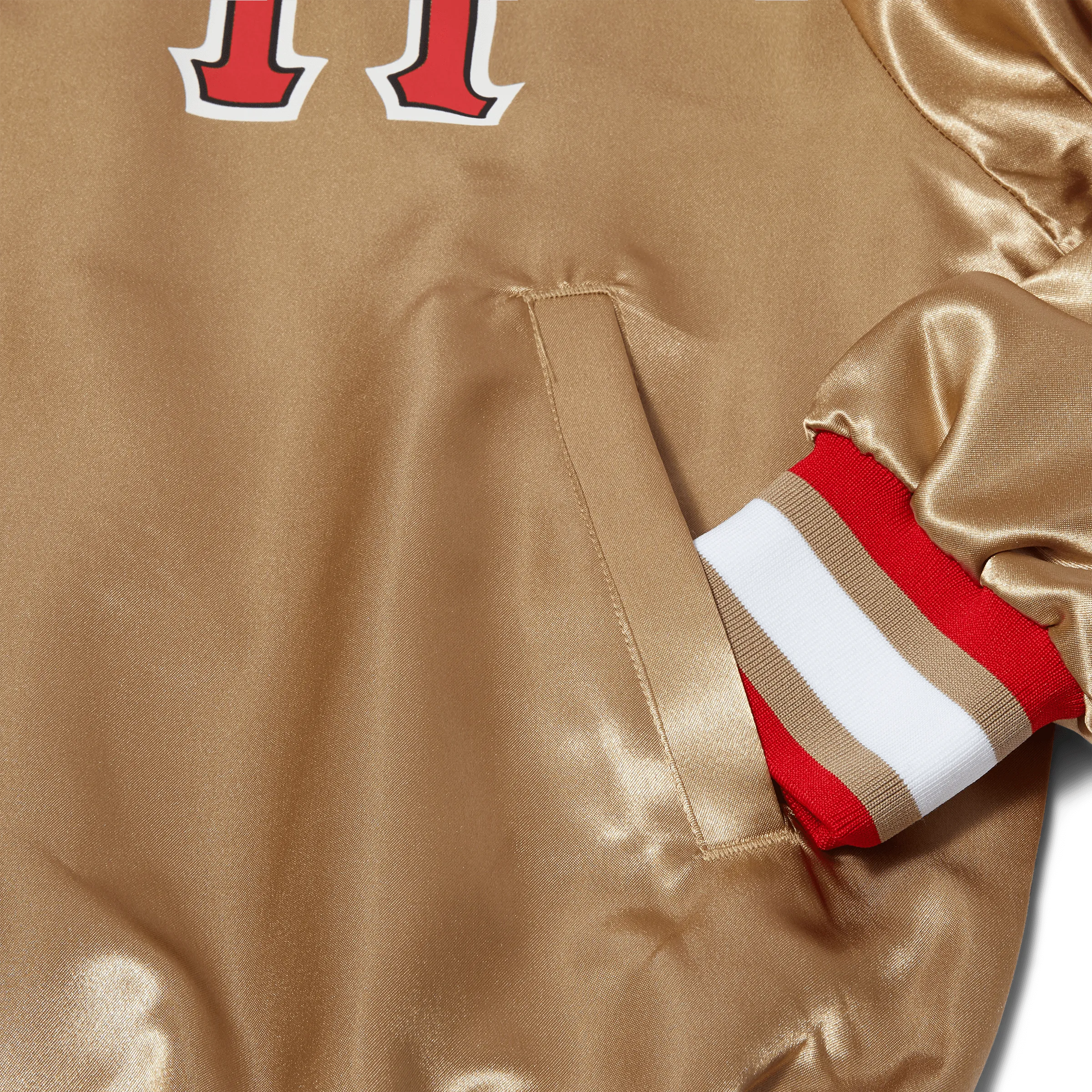 Crackerjack Satin Baseball Jacket