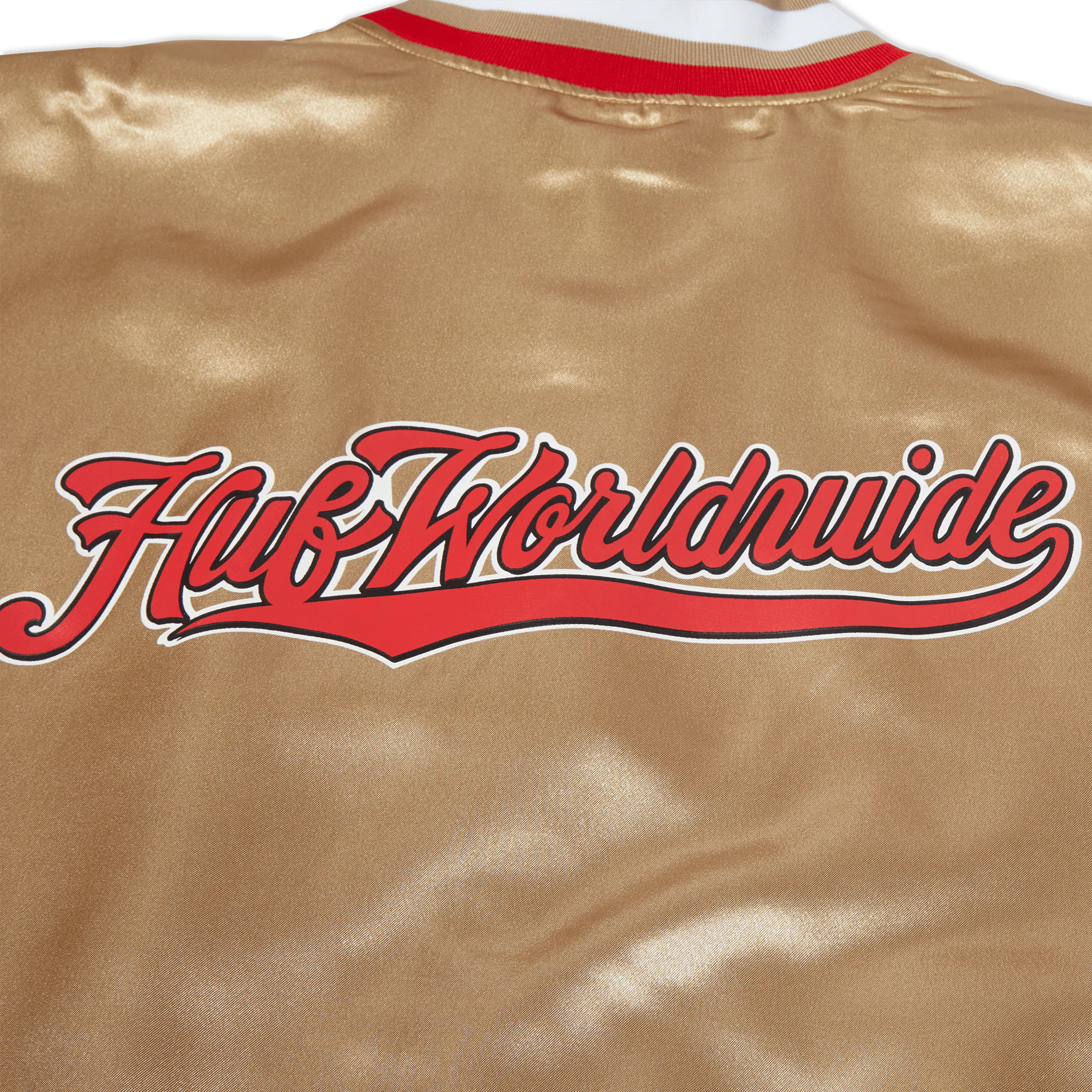 Crackerjack Satin Baseball Jacket