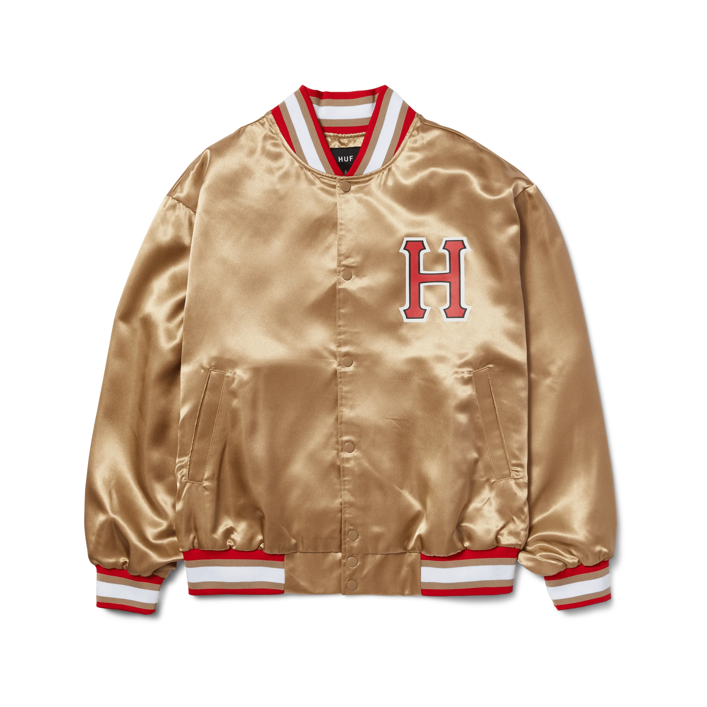 Crackerjack Satin Baseball Jacket