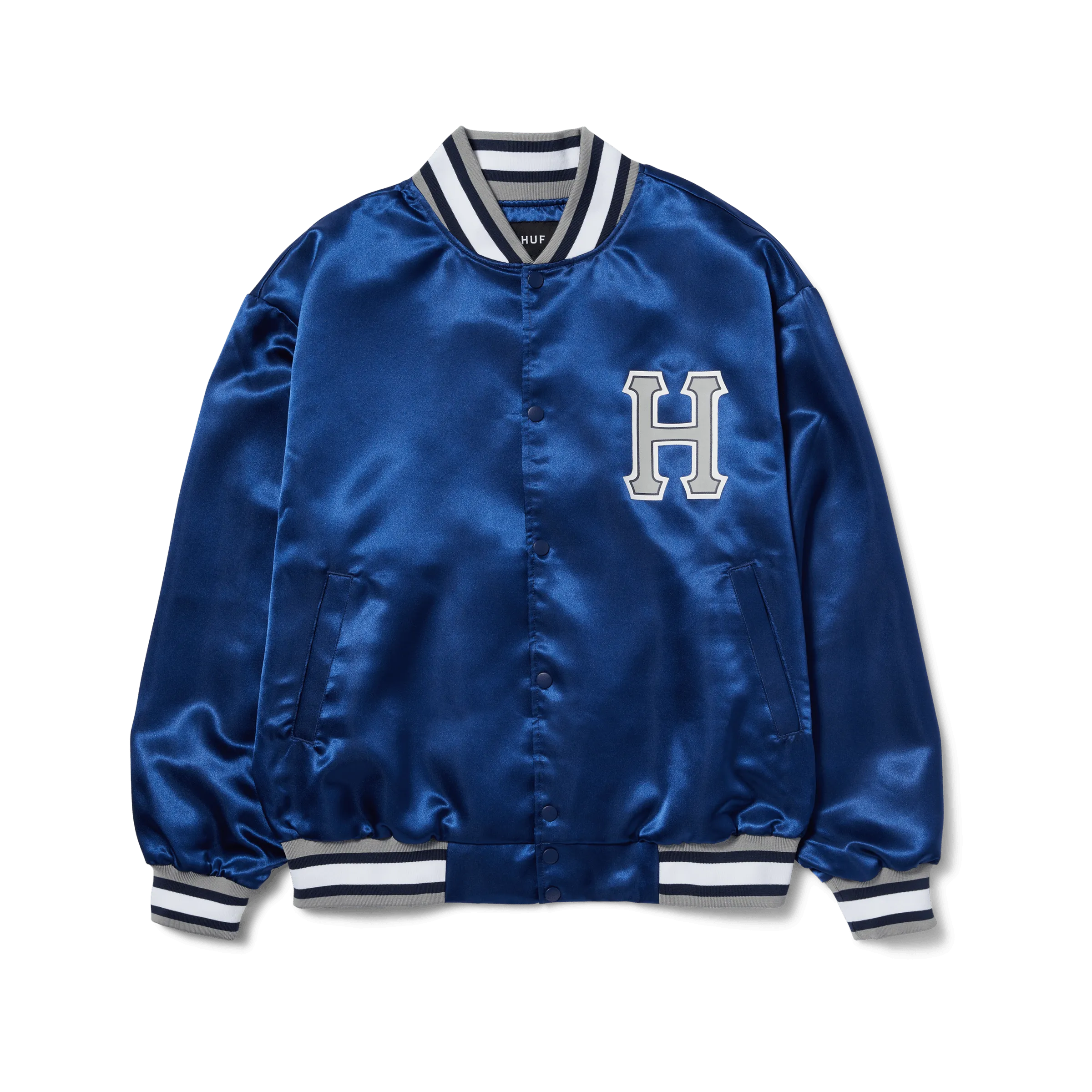 Crackerjack Satin Baseball Jacket