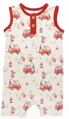 Day Dreams Rescue Friends - Bamboo Baby Tank Romper