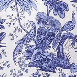 DEVON HIGH RISE BIKINI BOTTOM | BLUE TOILE