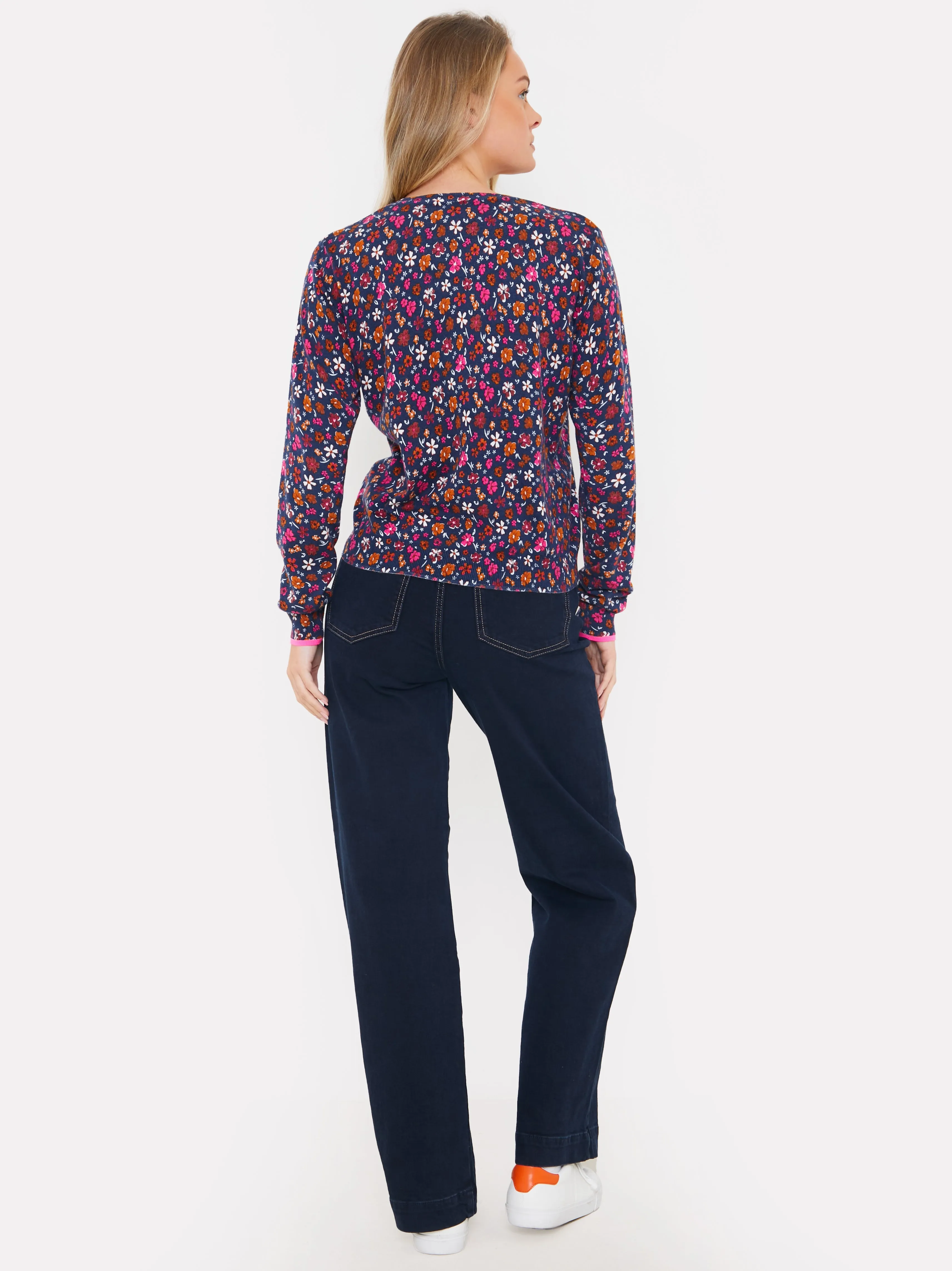 Ditsy Floral Crew Neck