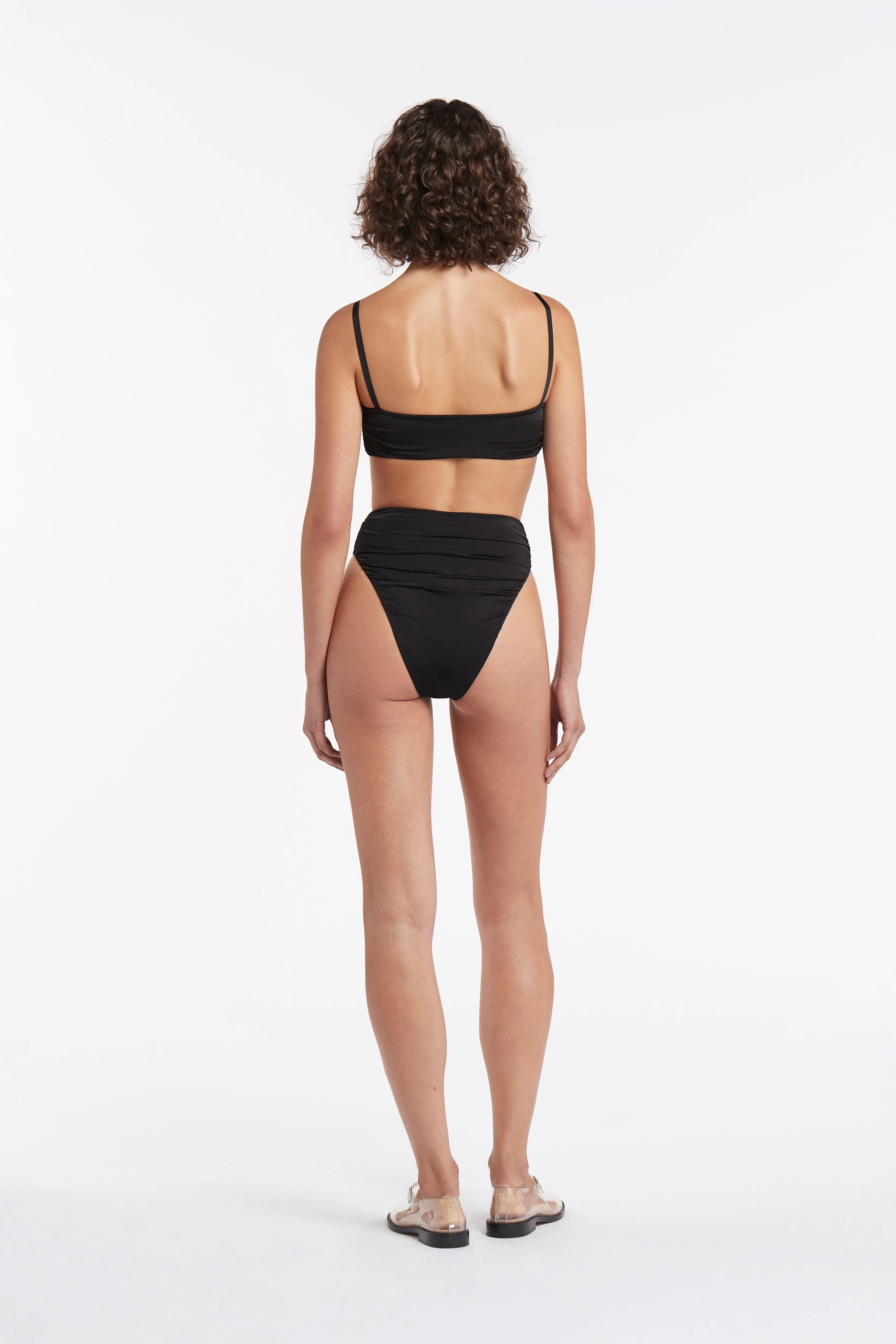 Eloi Ruched High Cut Brief
