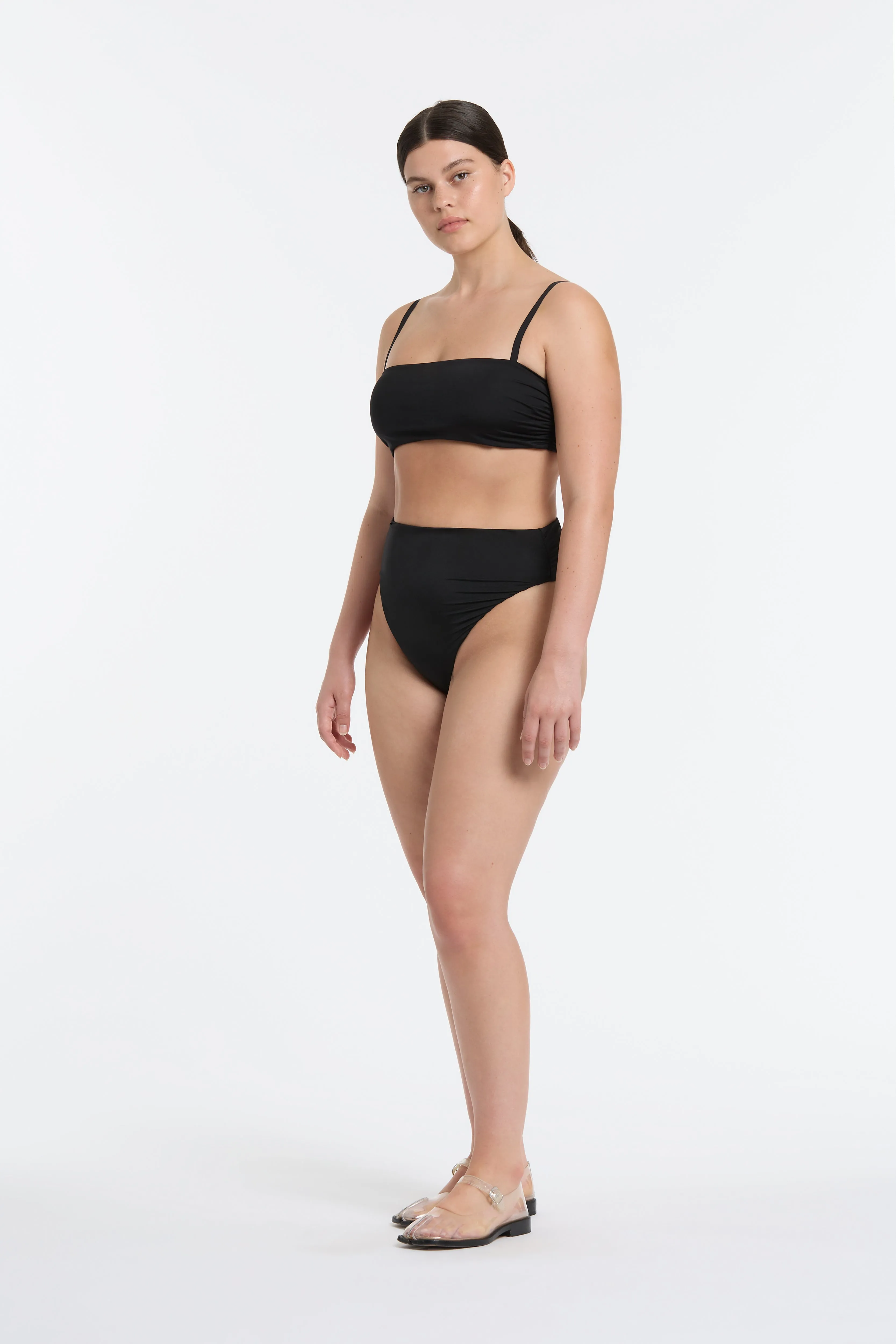 Eloi Ruched High Cut Brief