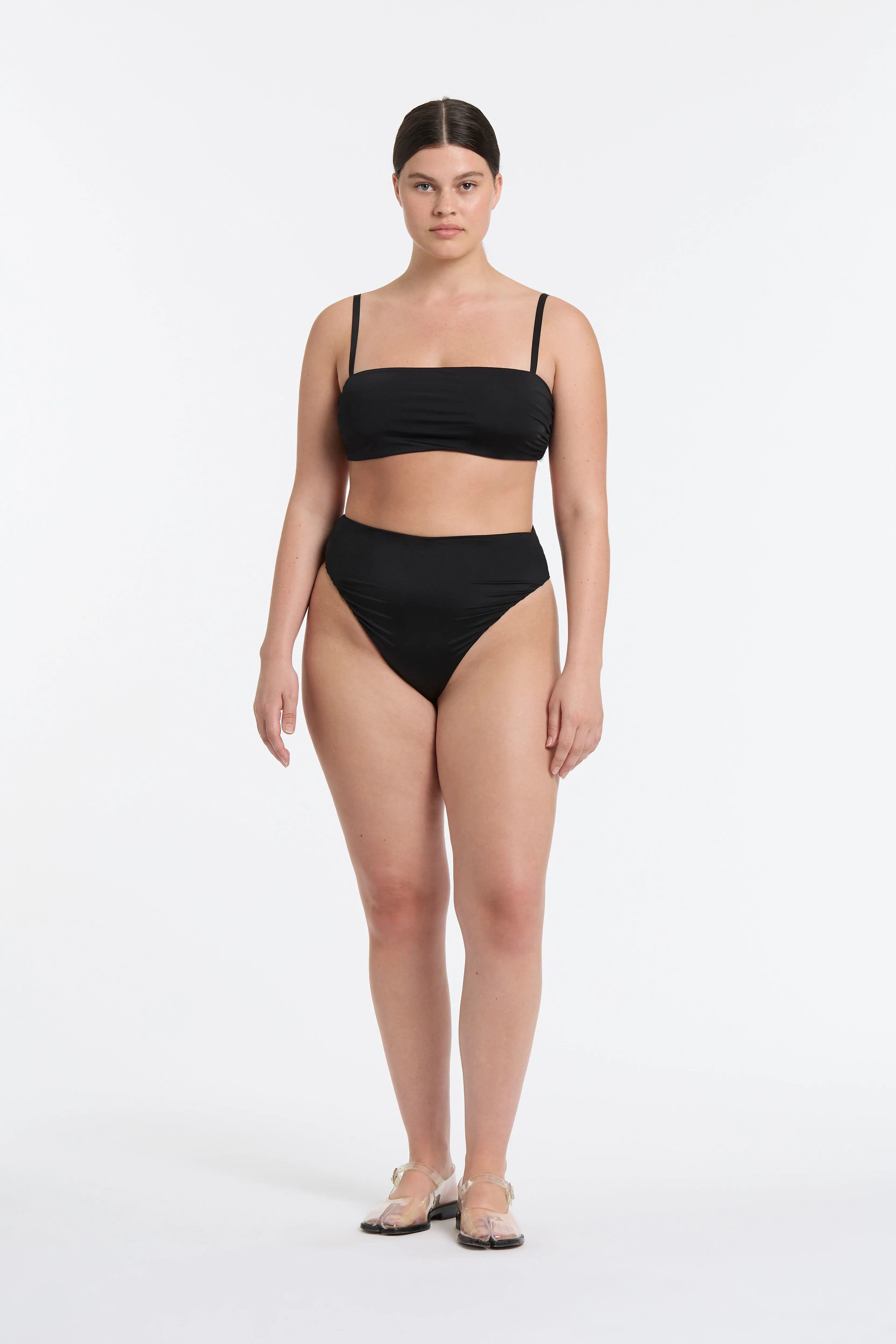 Eloi Ruched High Cut Brief