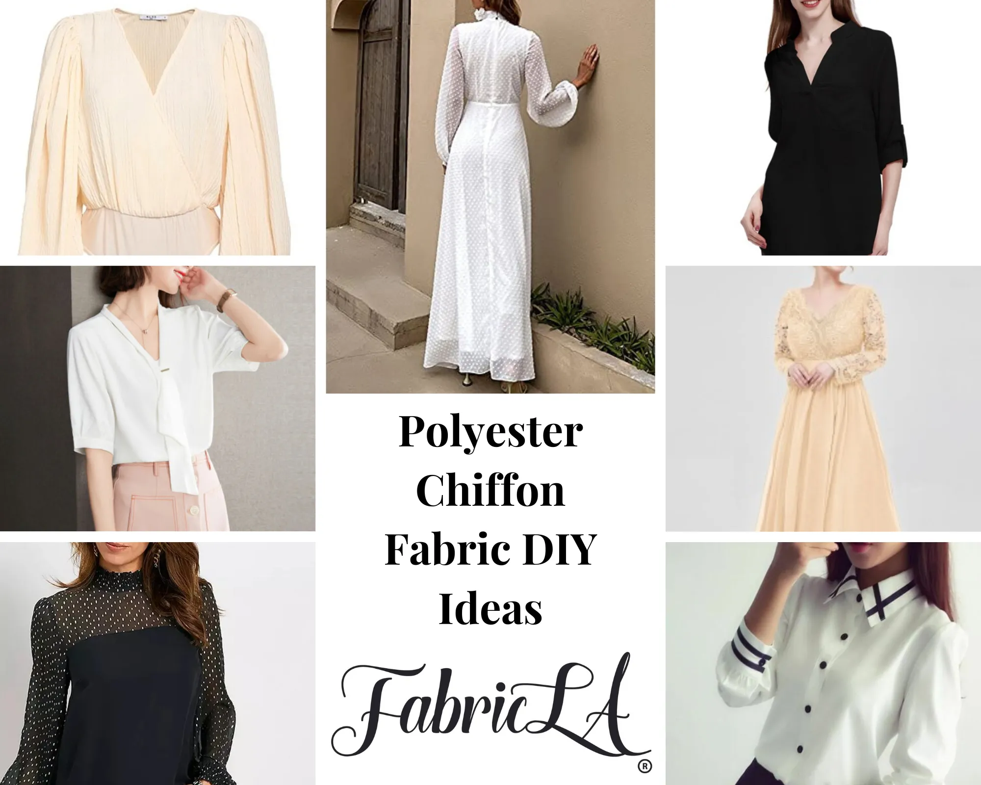 FabricLA Hi Multi Chiffon Fabric | Dusty Rose