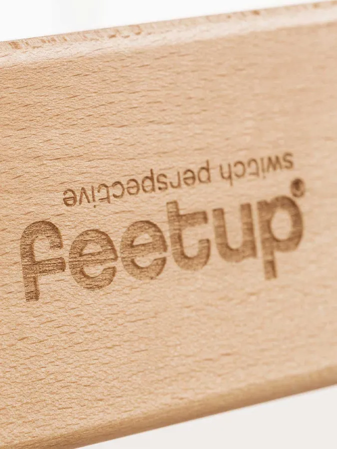 FeetUp Classic Trainer Stool - White (Pre Assembled Ex Demo Model)