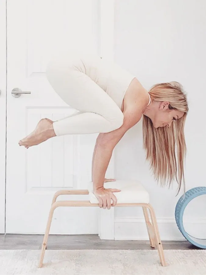FeetUp Classic Trainer Stool - White (Pre Assembled Ex Demo Model)