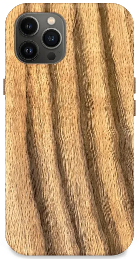 Kerf Select Red Oak Wood Phone Case