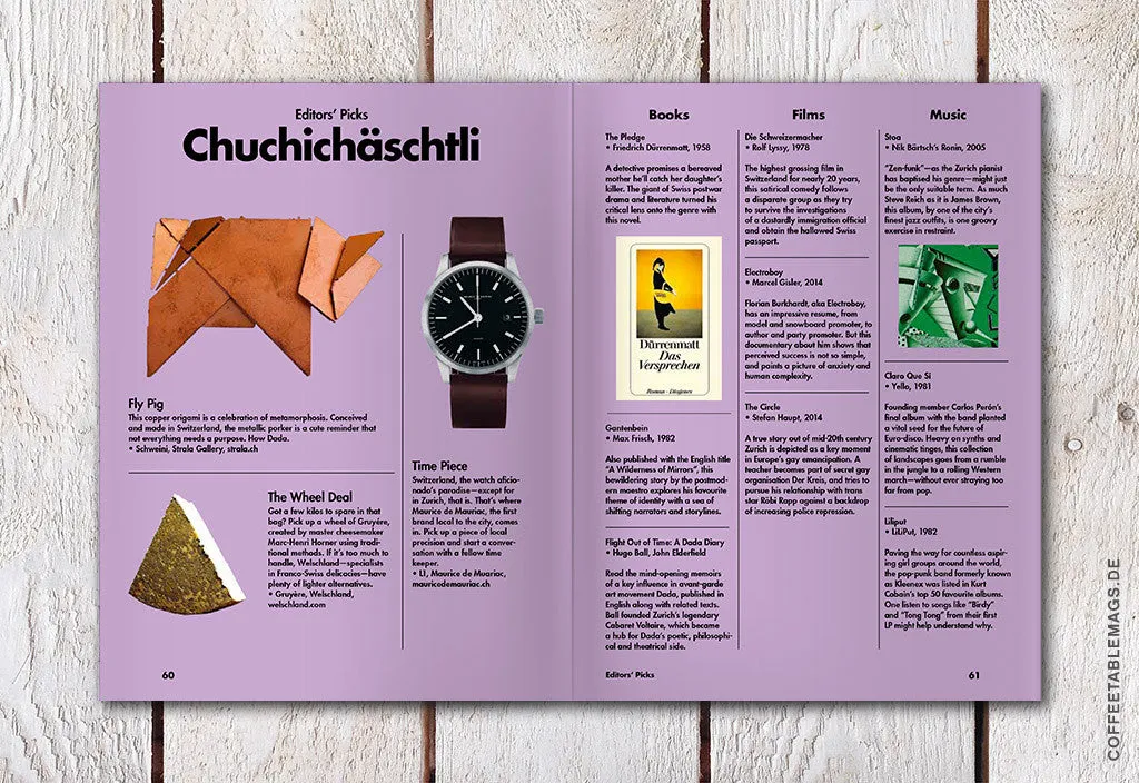 LOST iN City Guide – Issue 16: Zurich