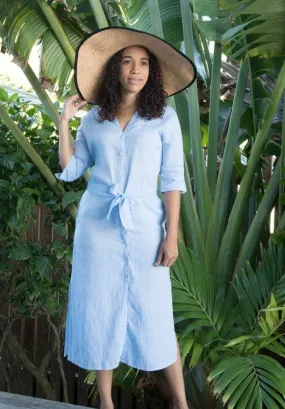 Lucy Dress - Blue Chambray