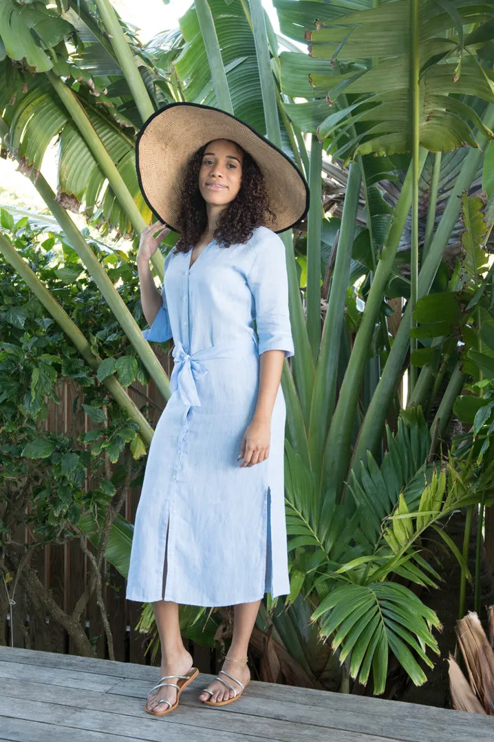 Lucy Dress - Blue Chambray