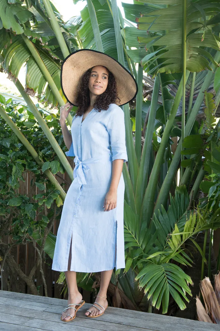 Lucy Dress - Blue Chambray