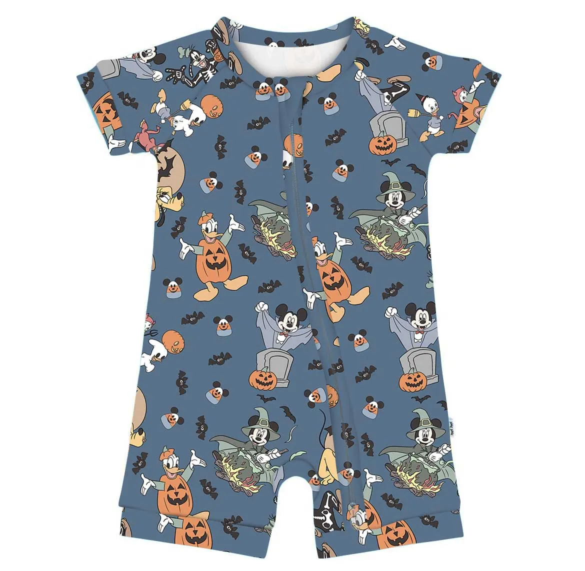Magic Halloween Magical Haunting - Bamboo Shorty Romper