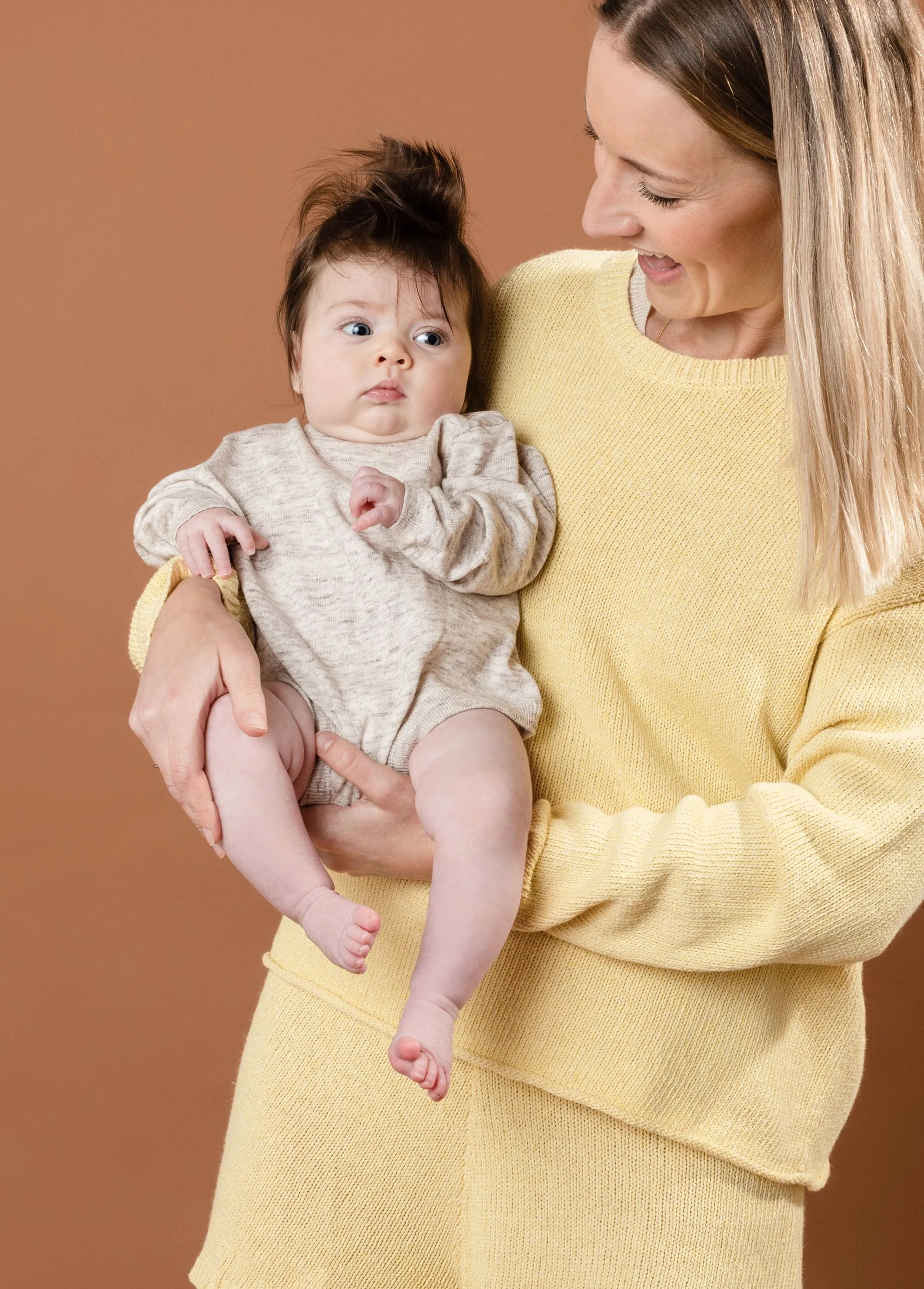 Oversized Organic Romper- Marle