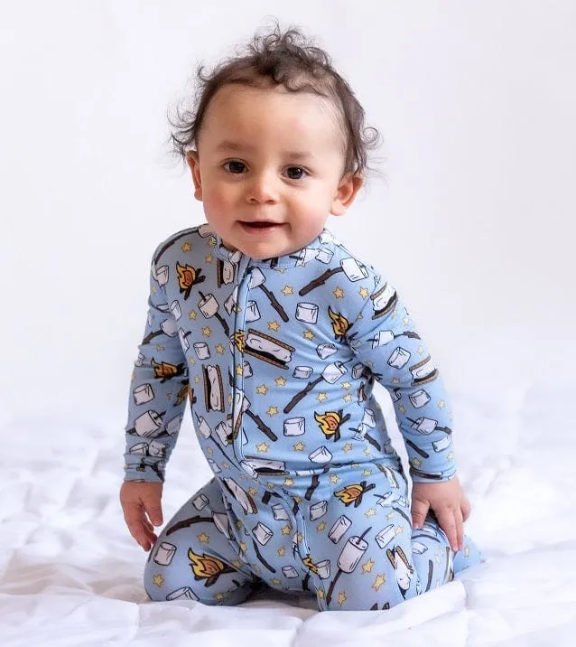[Pre Order] Holiday Classics All is Bright - Bamboo Zippy Romper (EST SHIP LATE OCT)