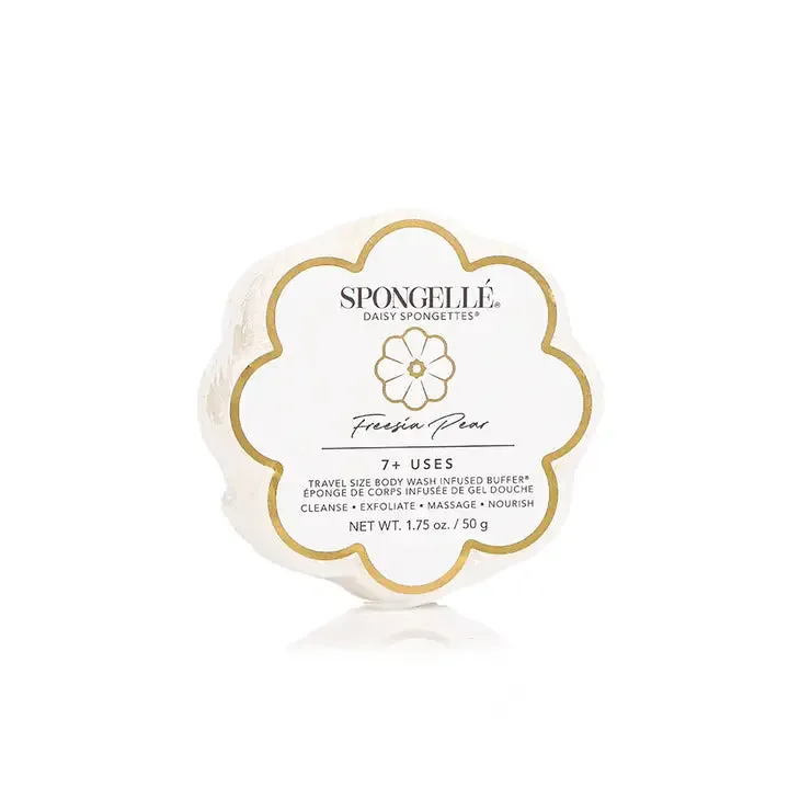 Spongelle Daisy Buffer - Freesia Pear