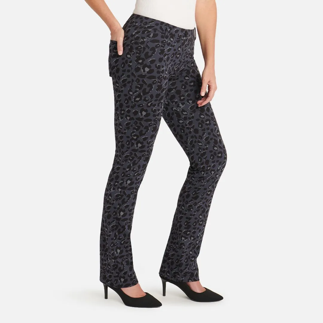 Straight-Leg | Two-Pocket Dress Pant Yoga Pants (Jaguar)