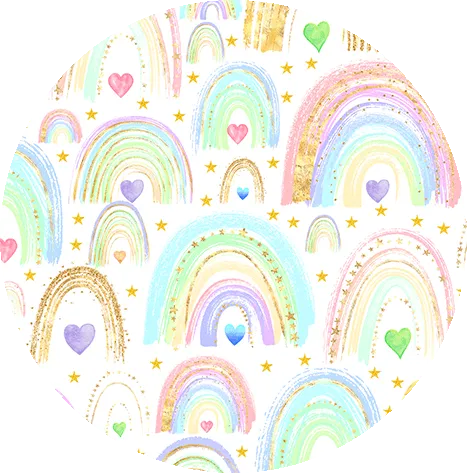 Sweet Summer Rainbow Love - Bamboo Shorty Romper