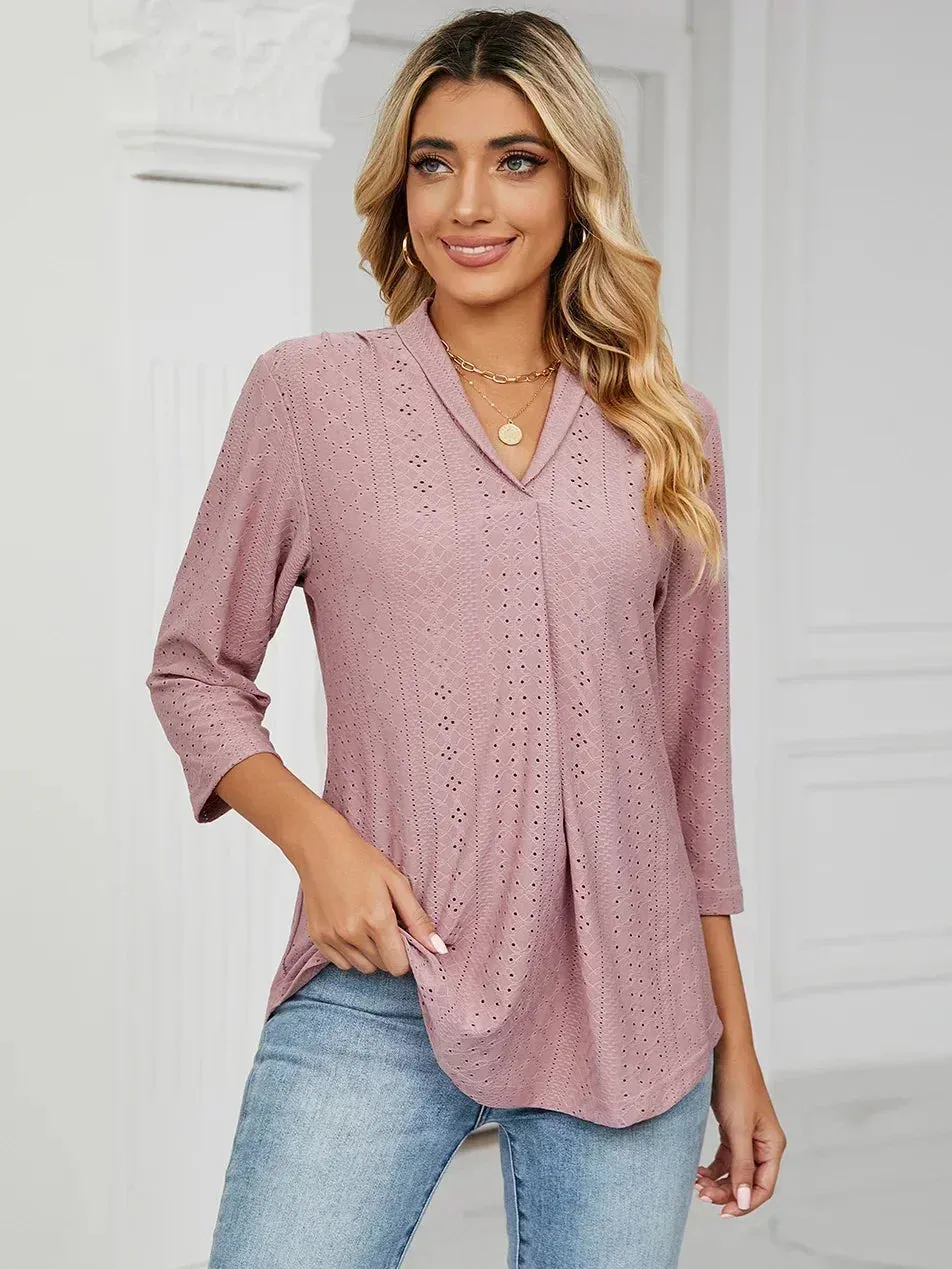 Women's Clothing Shirts & Blouses Korean Popular Clothes White Black Woman Trend 2024 Elegant Top for Women Ladies Blouse Shirt