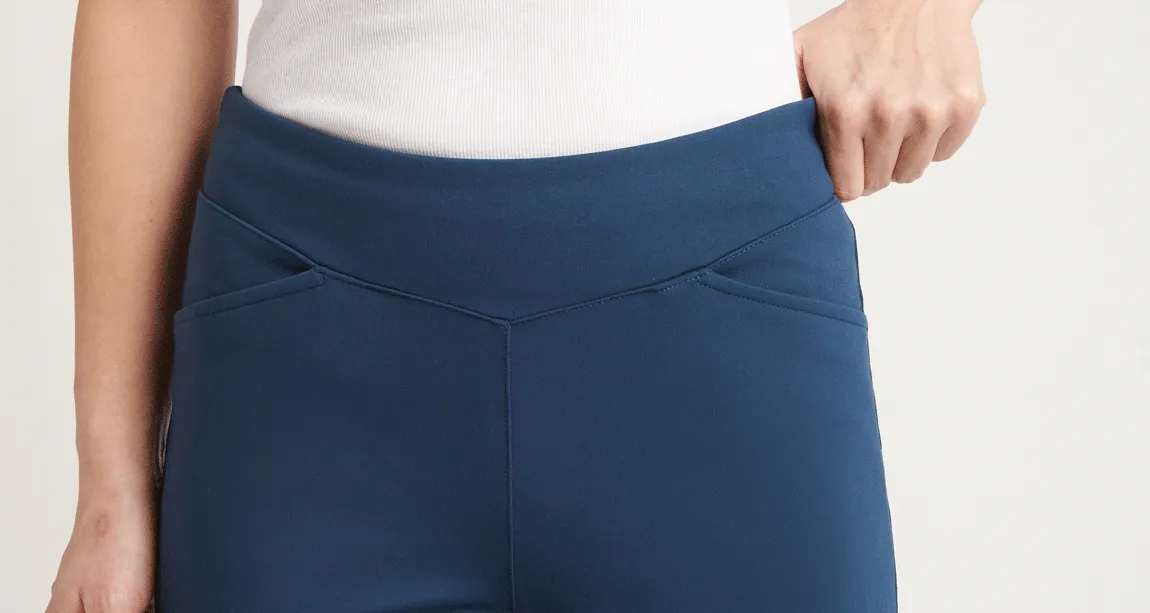 Yorke Chino Dress Pant Yoga Pants (Tidal)