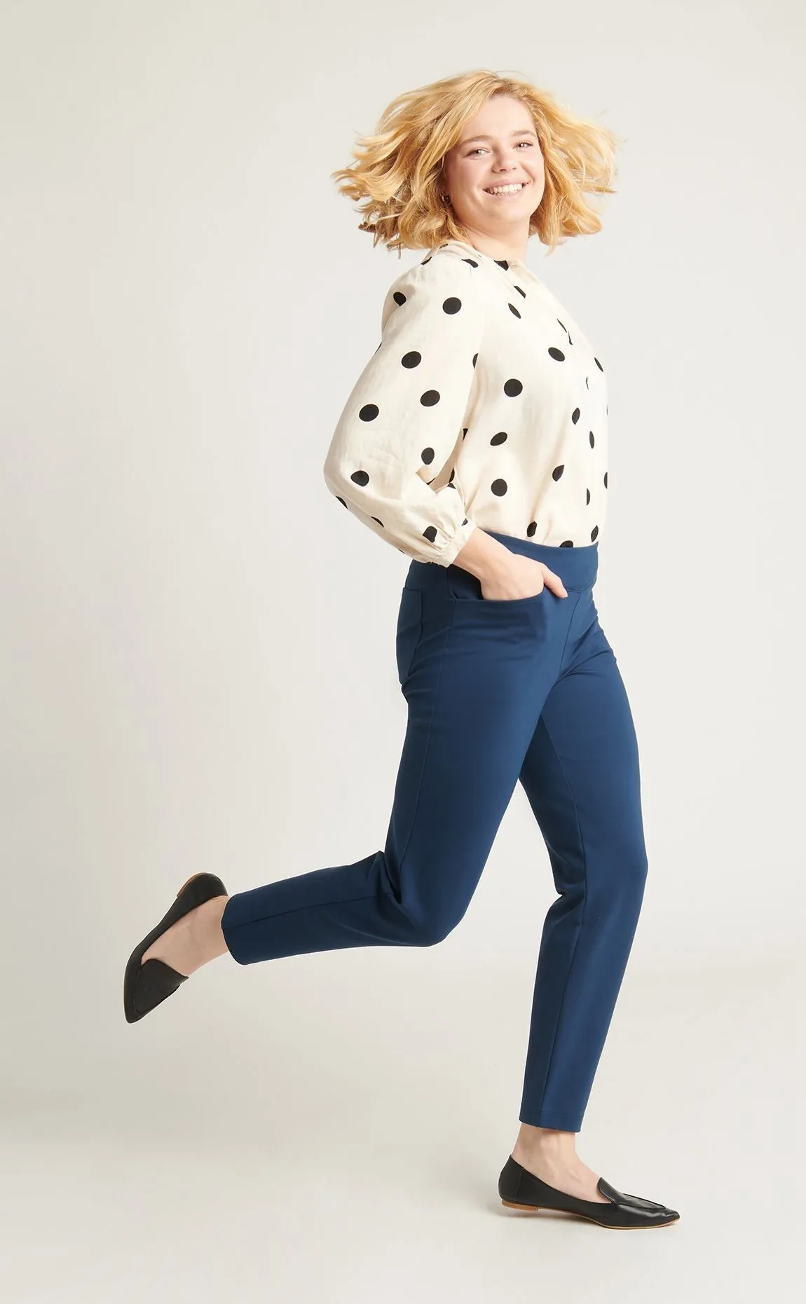 Yorke Chino Dress Pant Yoga Pants (Tidal)